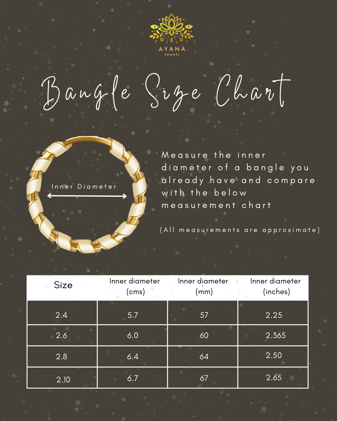 Square Kemp Stone Bangles (Set of 4)