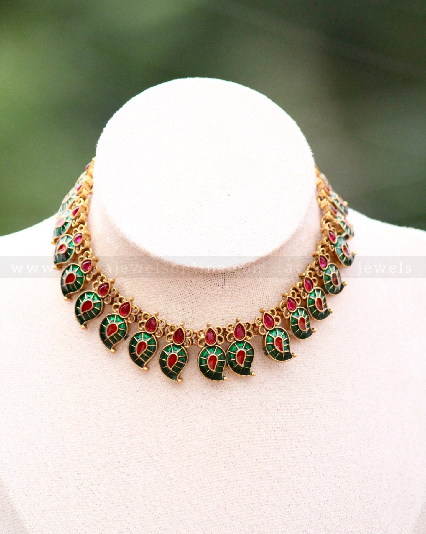 Palakka Mango Necklace/ Maanga Mala Set