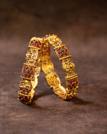 Devi Flower Bangle (Set of 2)