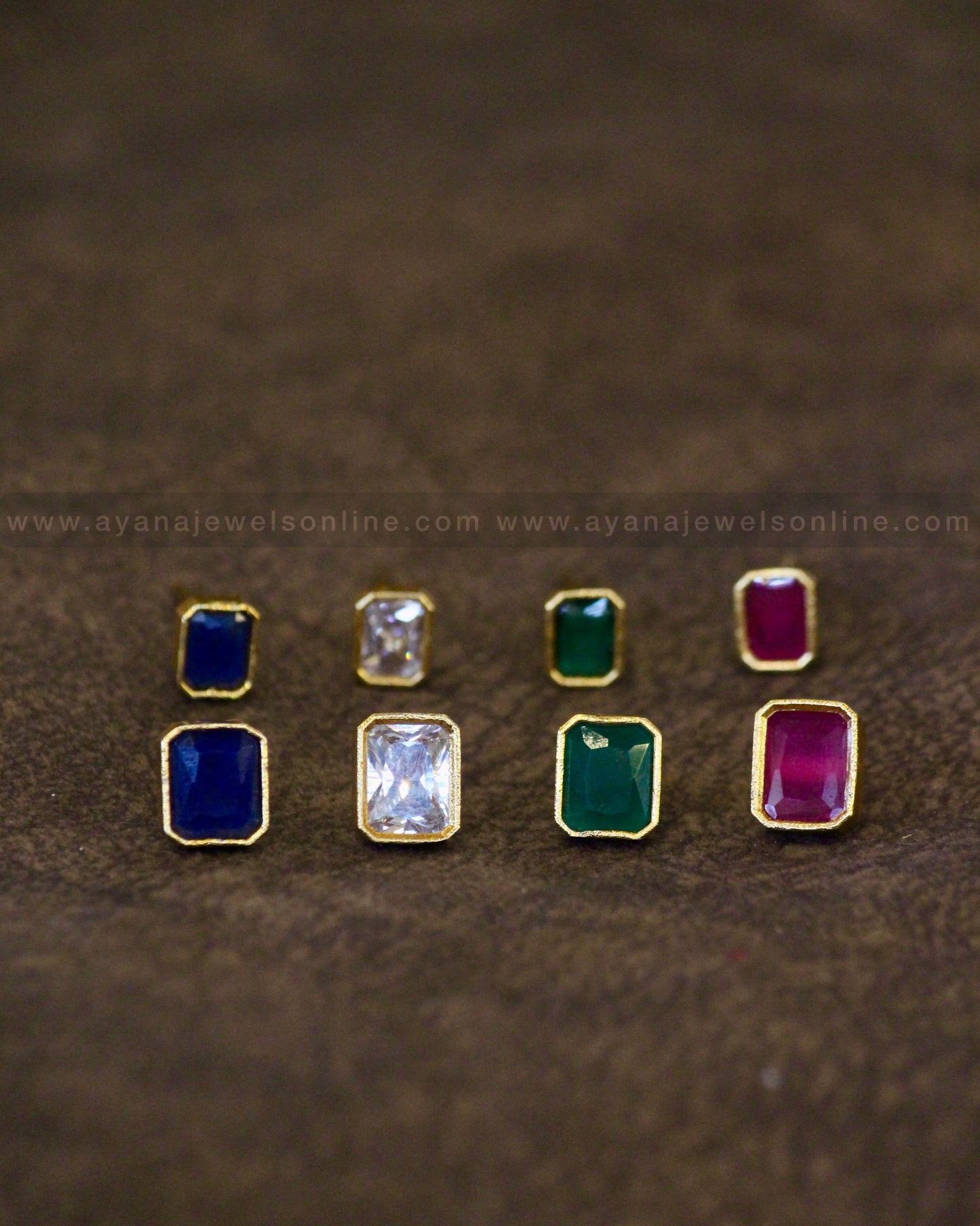 Premium 4 in 1 Petal Stone Changeable Necklace Set