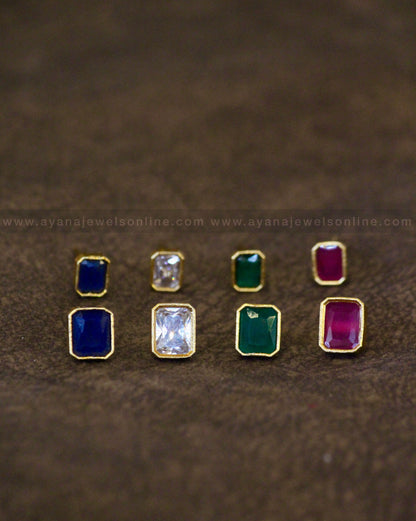 Premium 4 in 1 Petal Stone Changeable Necklace Set